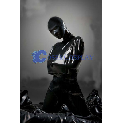 Full Body Pvc Zentai Without Legs Costume